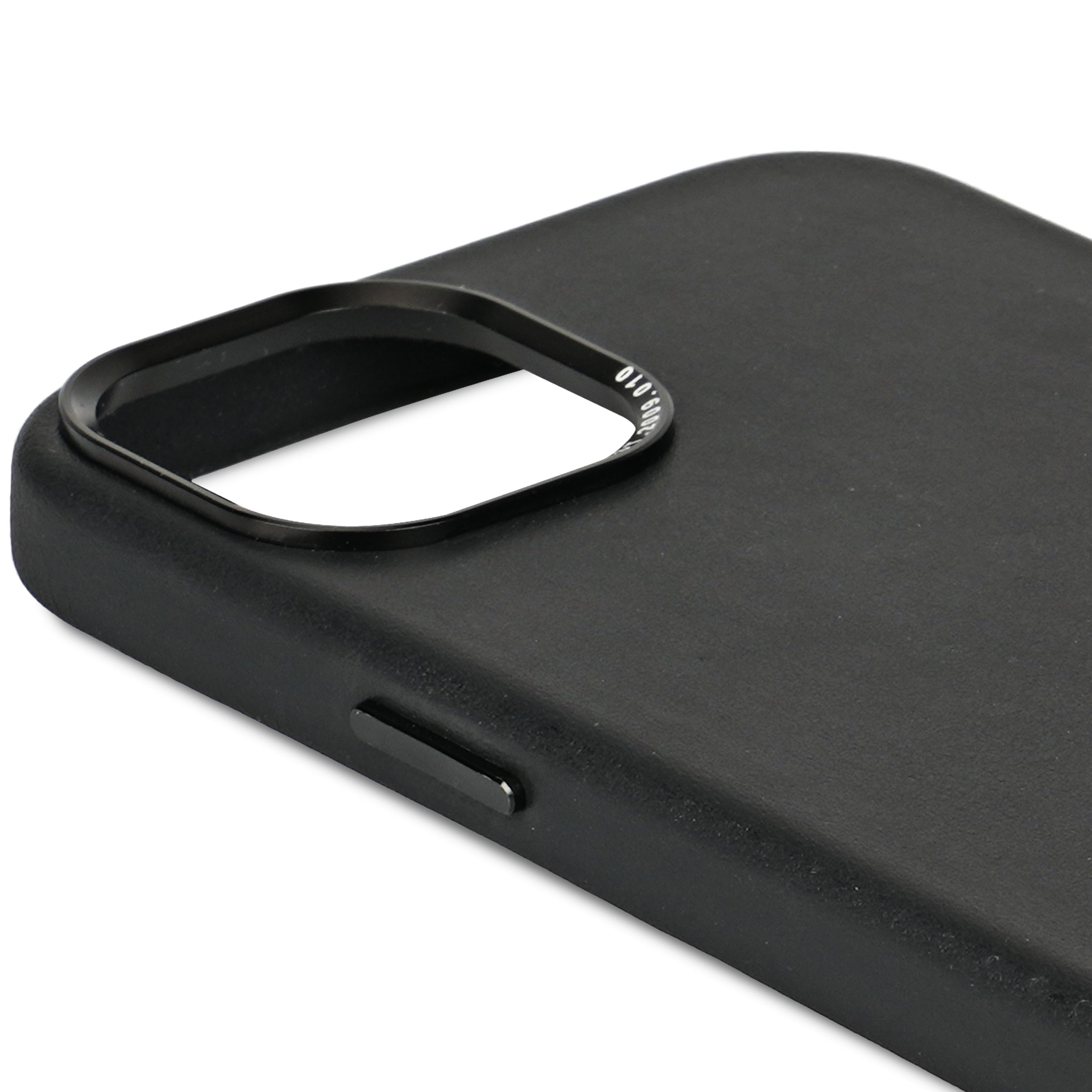 Black Leather iPhone 11 Pro Max Cover, iPhone Cases