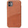 Leather Back Cover Card Case | Brown