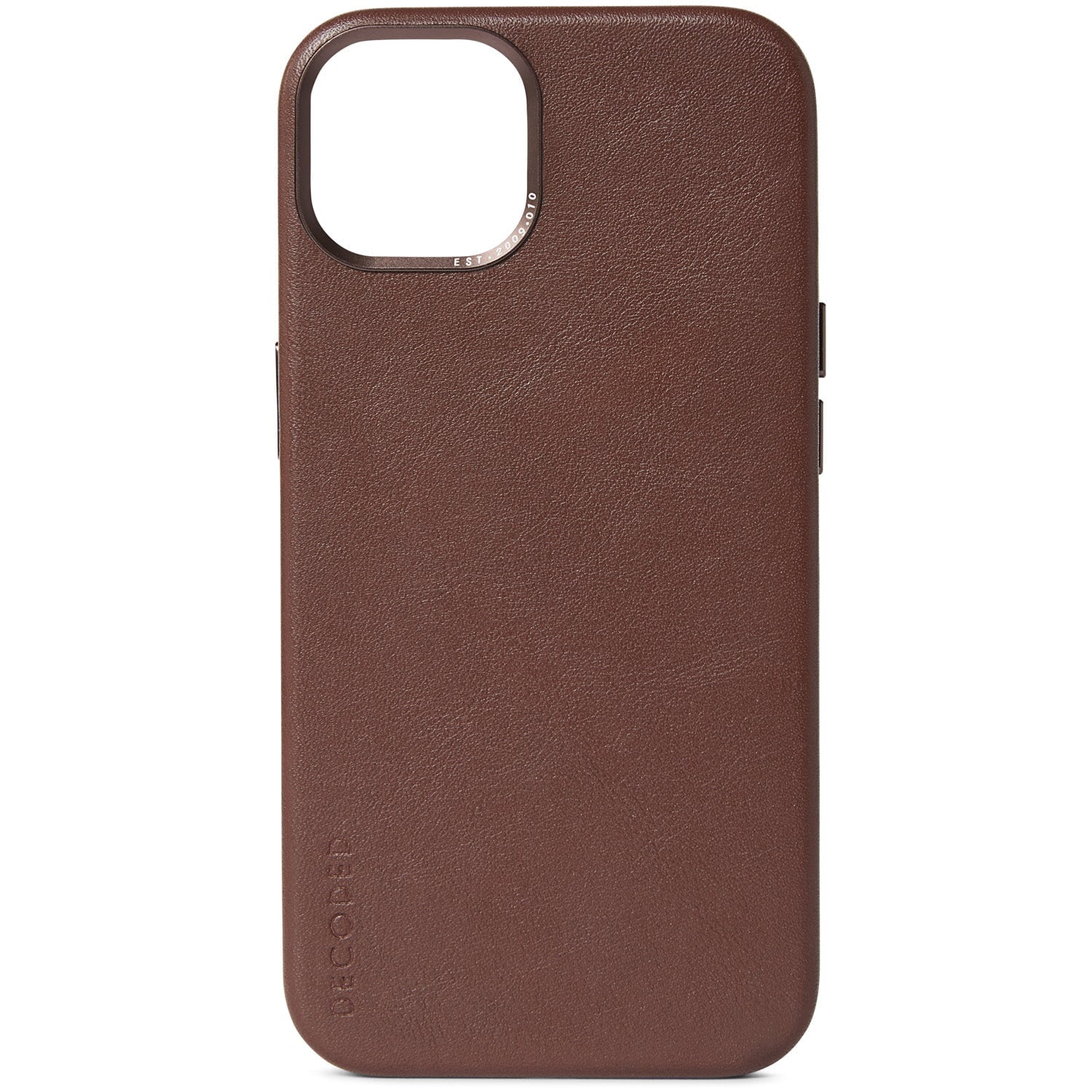 Leather Back Cover  Chocolate Brown – Decoded Bags