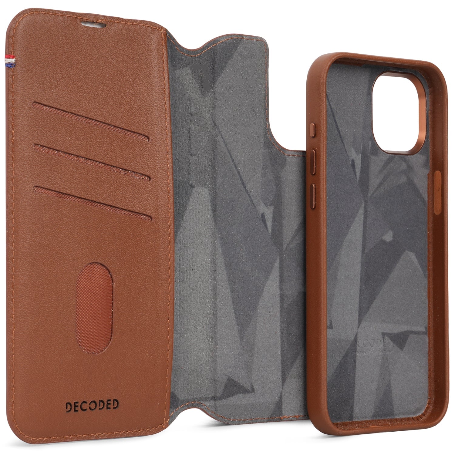 Brown iPhone 13 Pro Max Wallet Case | Strada Series Case