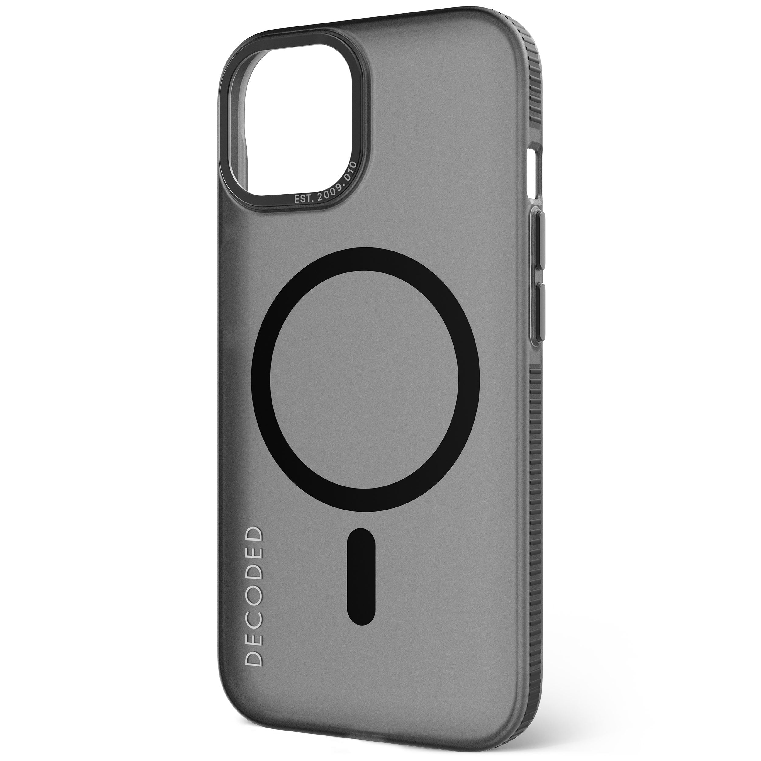 Recycled Plastic Grip Case | Transparant Black