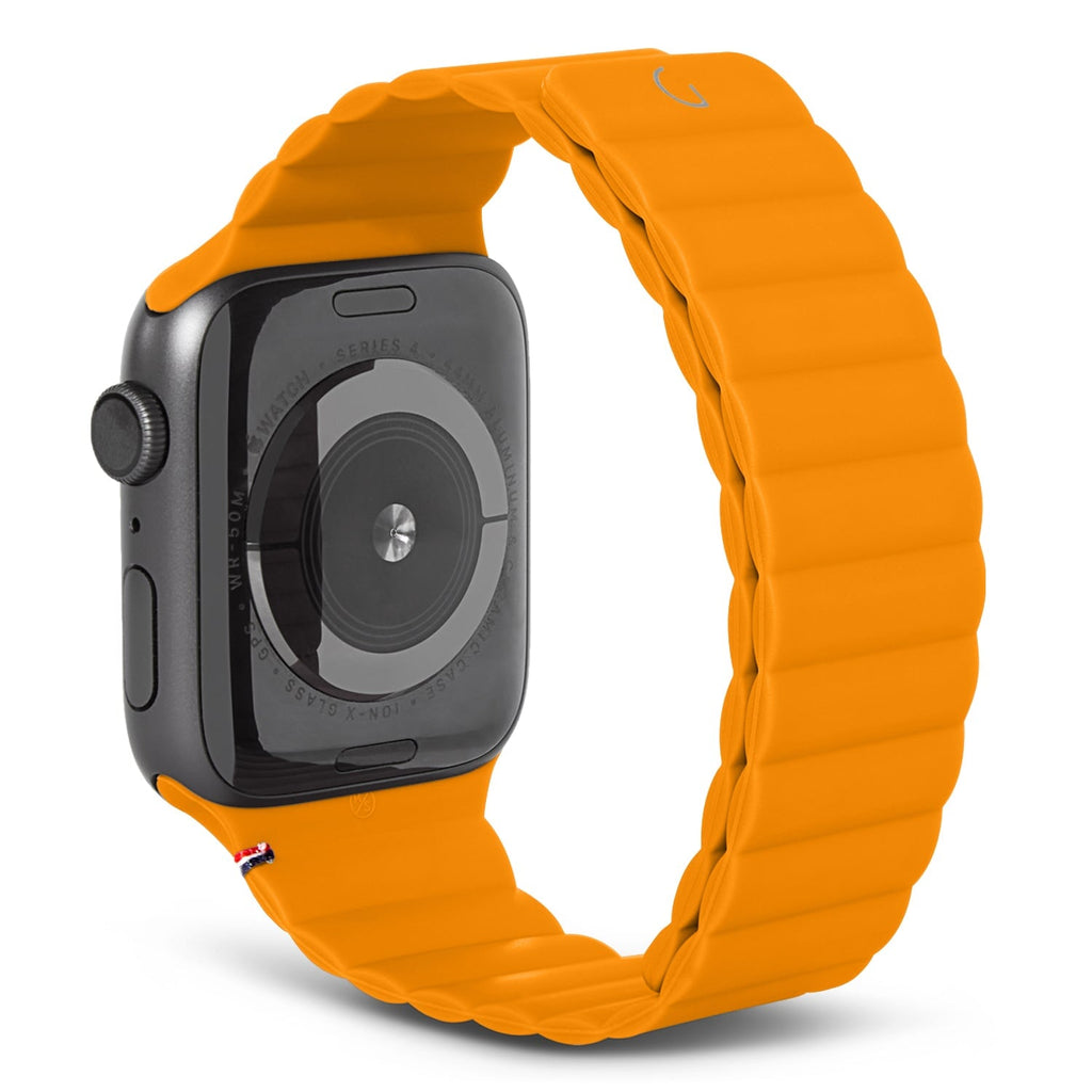 Decoded Magnetic Traction Strap - Bracelet Apple Watch SE (44mm) en  Silicone Souple Fermeture magnétique - Charcoal 4-122213-6 